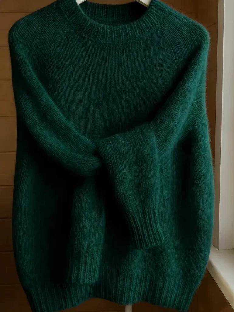 Casual Round-Neck Sweater