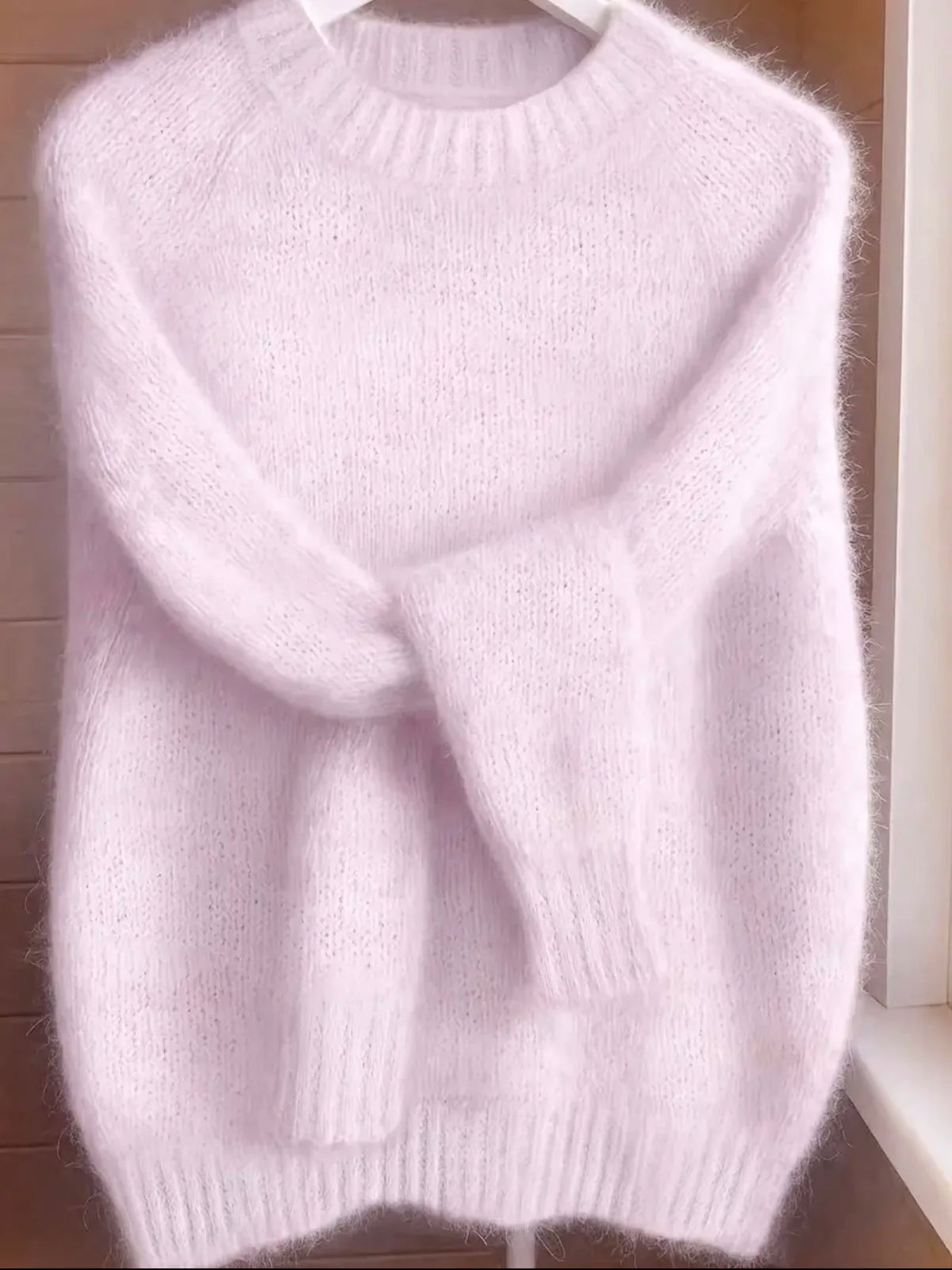 Casual Round-Neck Sweater