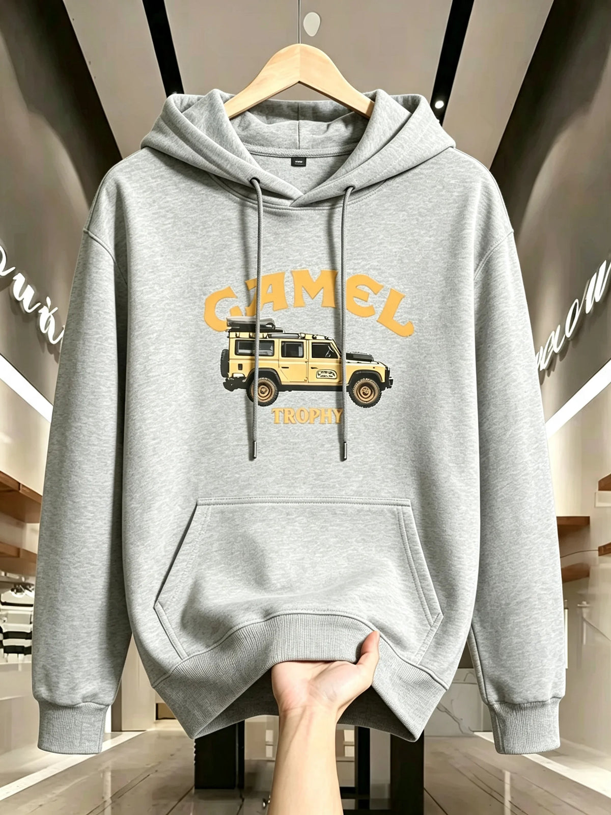 Printed Streetwear Hoodie