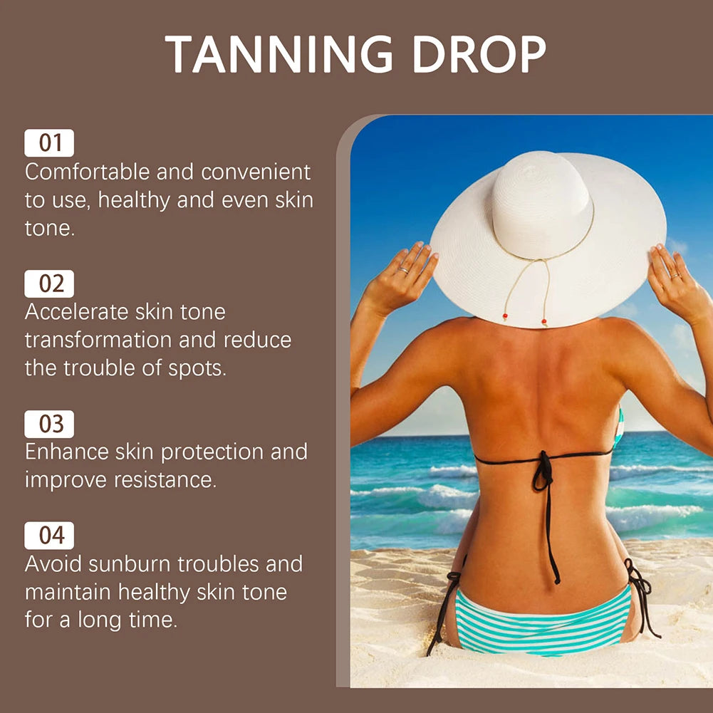 Watermelon Tanning Drops – Sunless Bronzing Treatment
