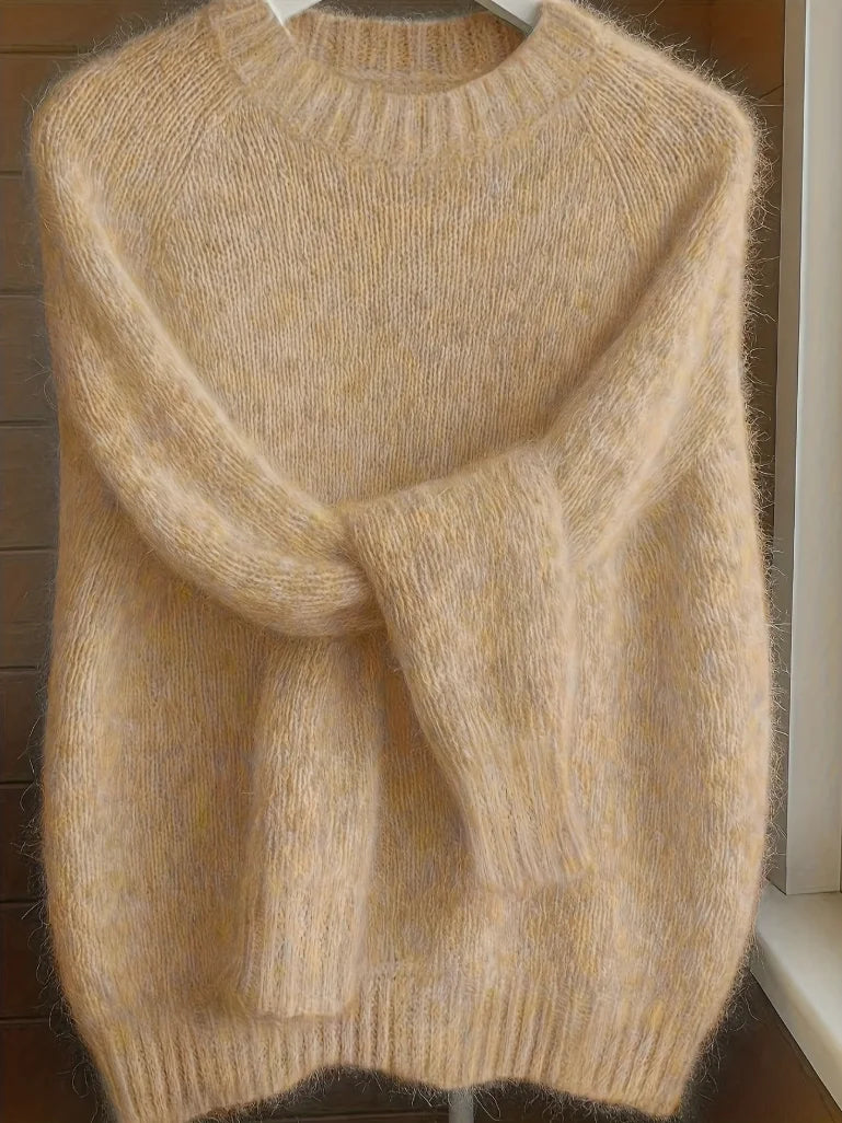 Casual Round-Neck Sweater