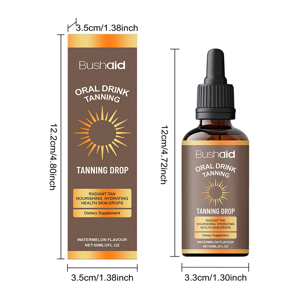 Watermelon Tanning Drops – Sunless Bronzing Treatment