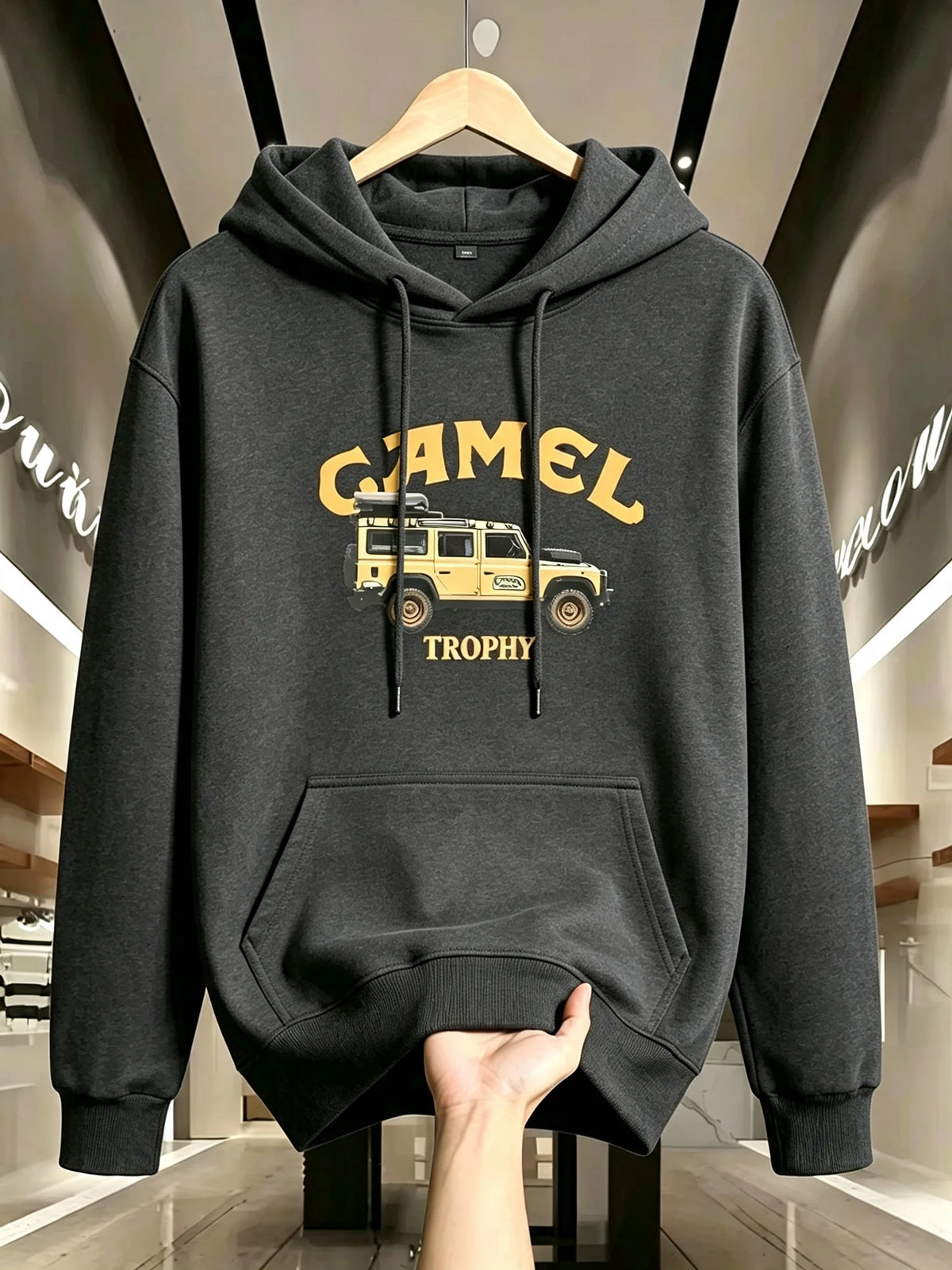 Printed Streetwear Hoodie