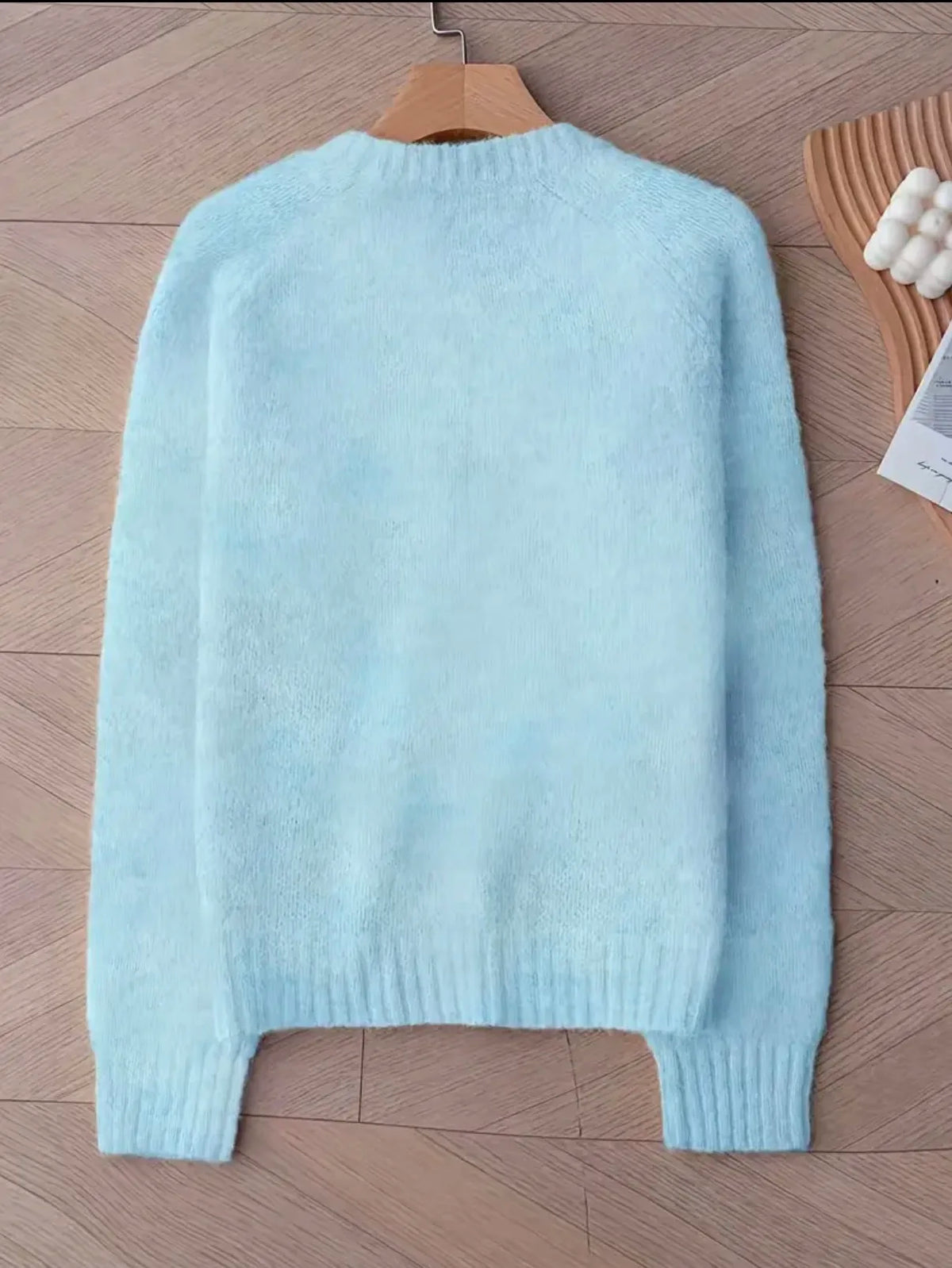 Casual Round-Neck Sweater