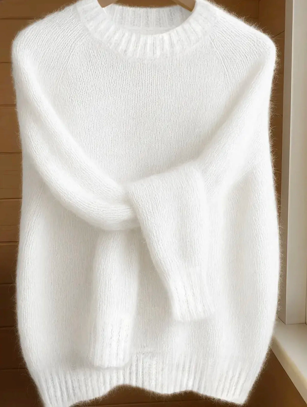 Casual Round-Neck Sweater