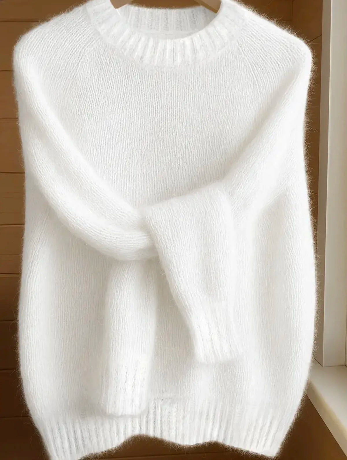 Casual Round-Neck Sweater
