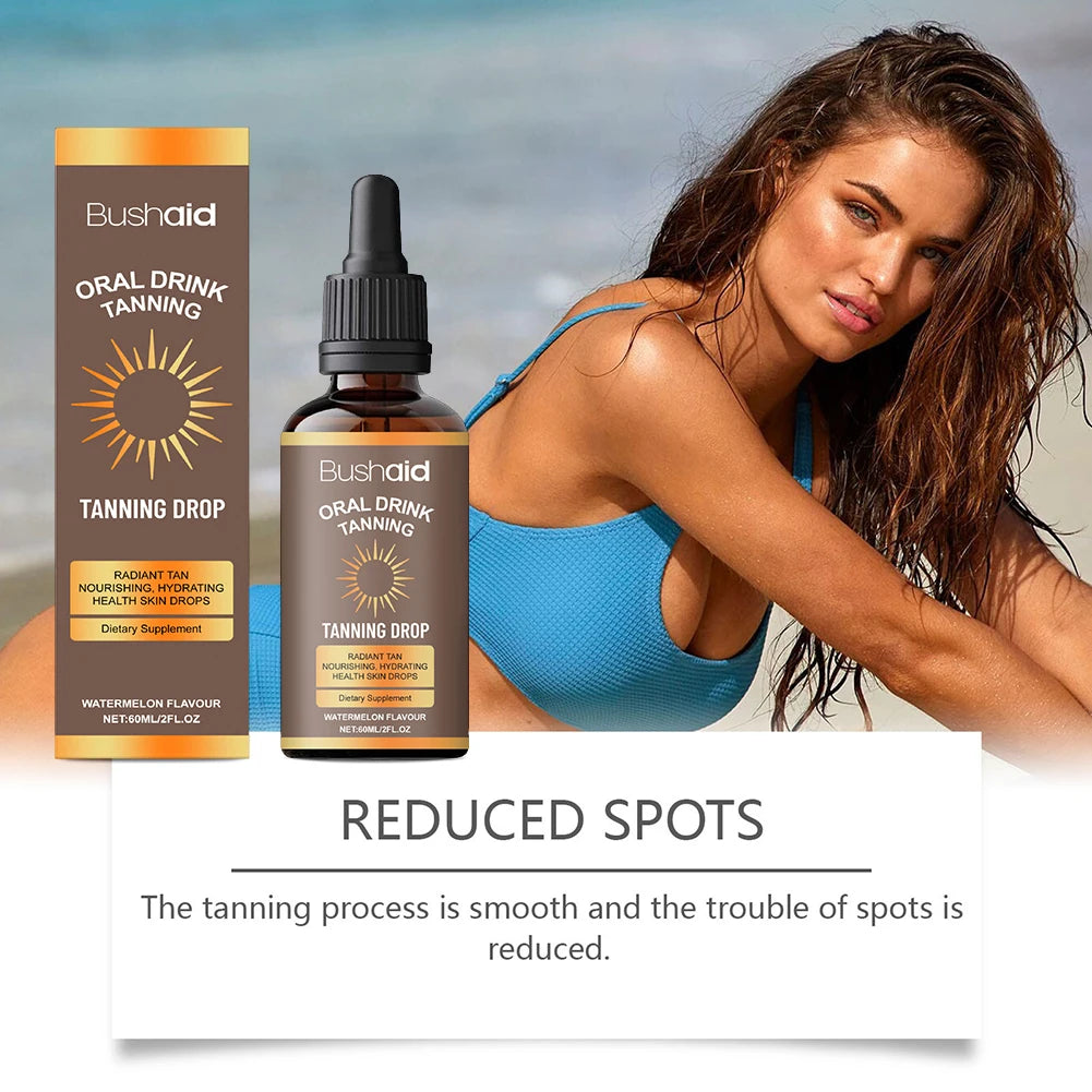 Watermelon Tanning Drops – Sunless Bronzing Treatment
