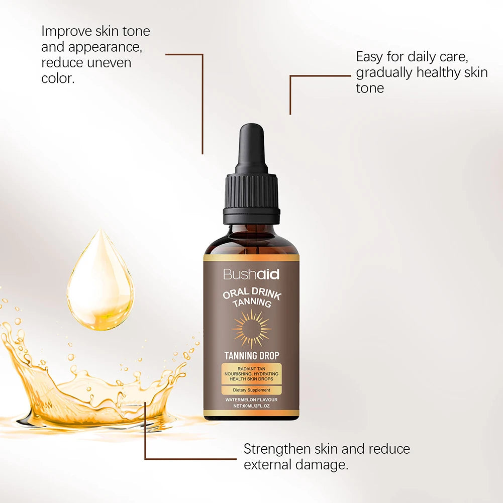 Watermelon Tanning Drops – Sunless Bronzing Treatment