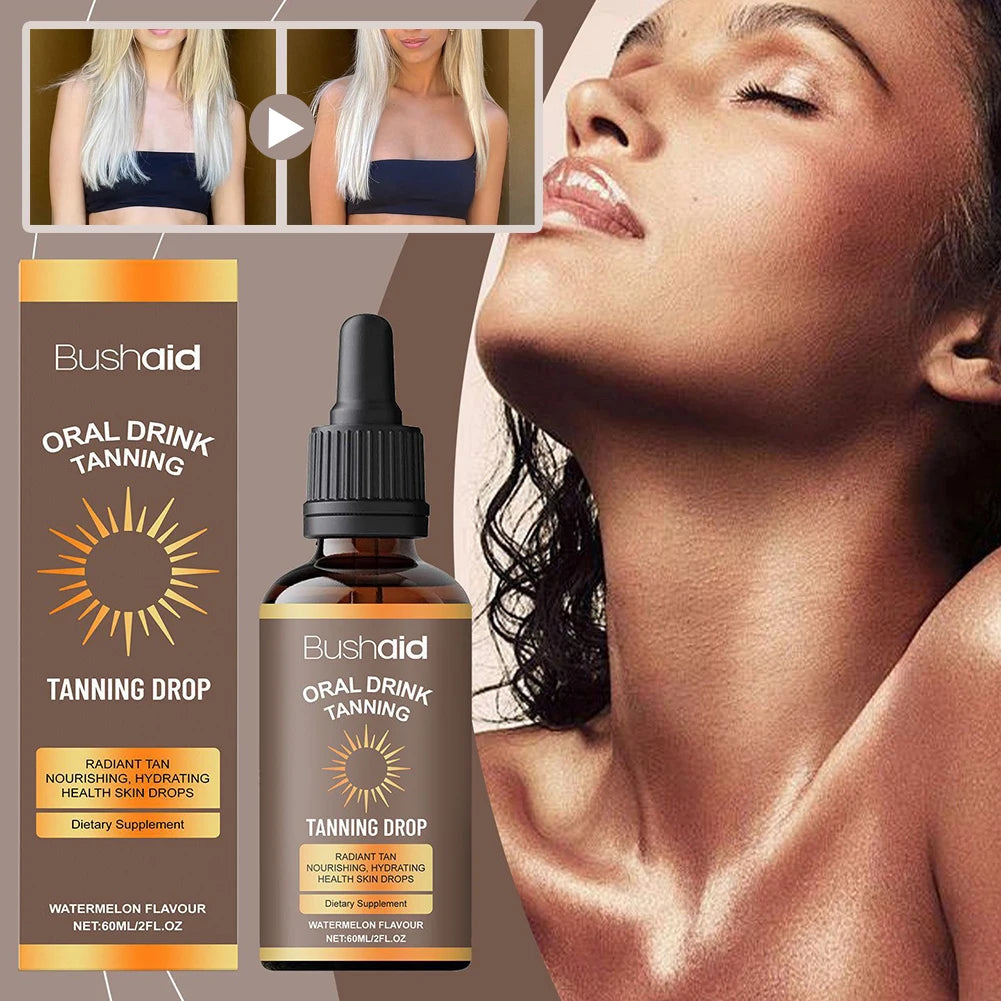 Watermelon Tanning Drops – Sunless Bronzing Treatment