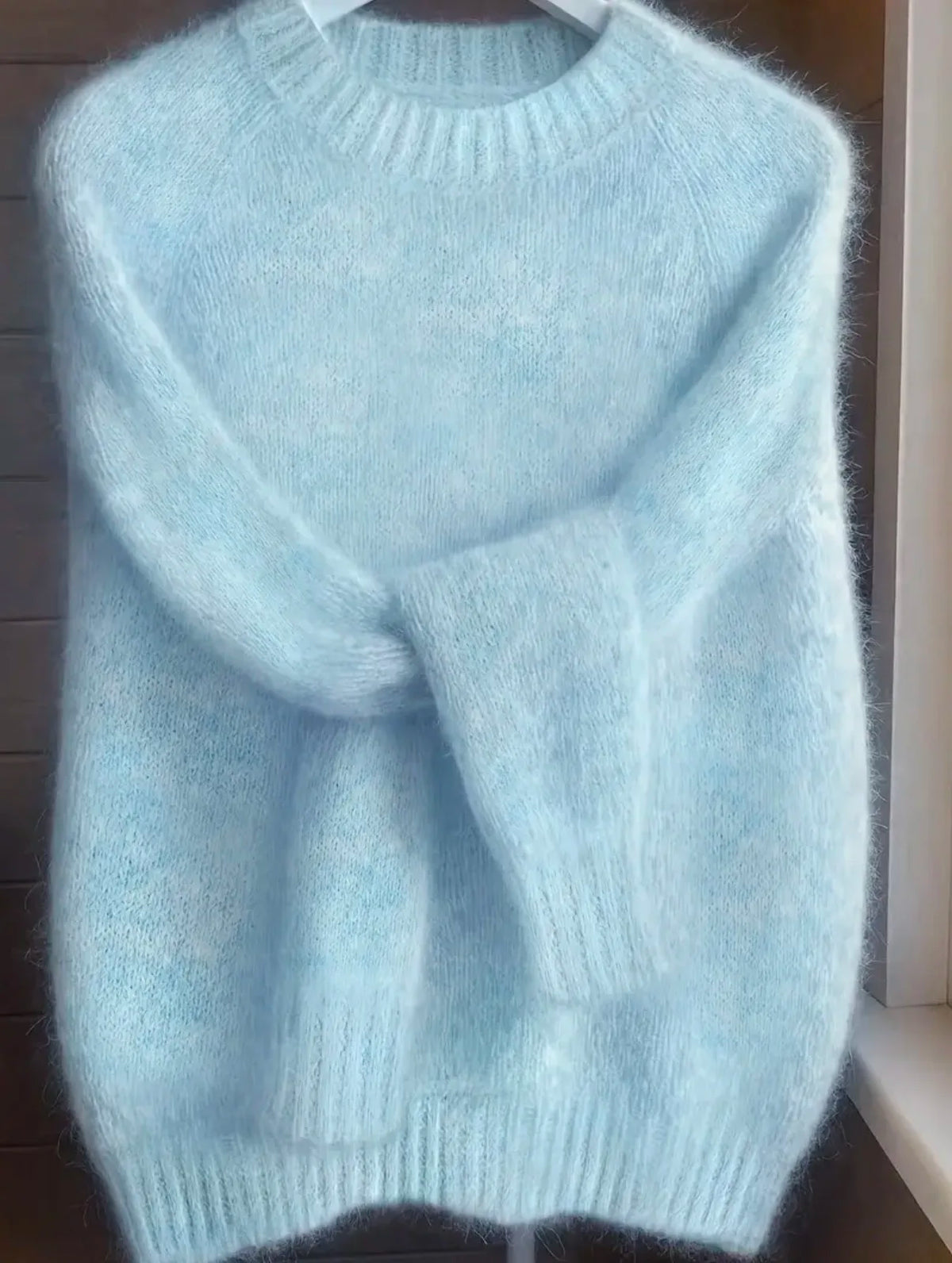 Casual Round-Neck Sweater