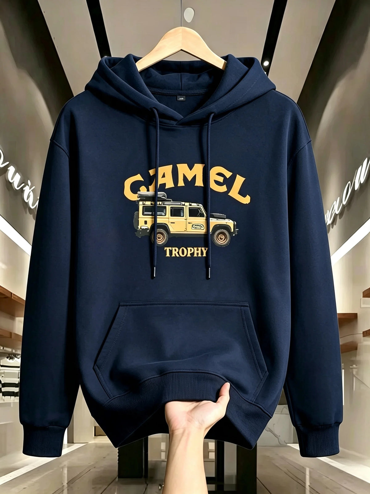 Printed Streetwear Hoodie