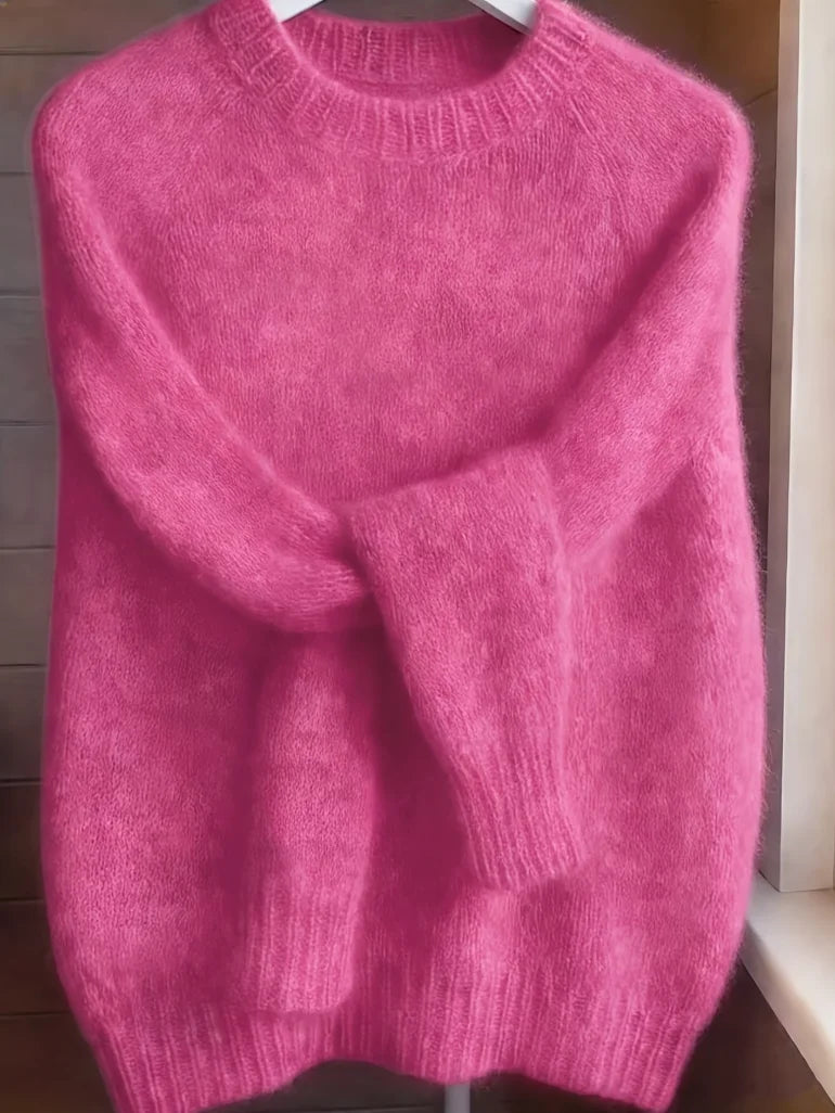 Casual Round-Neck Sweater